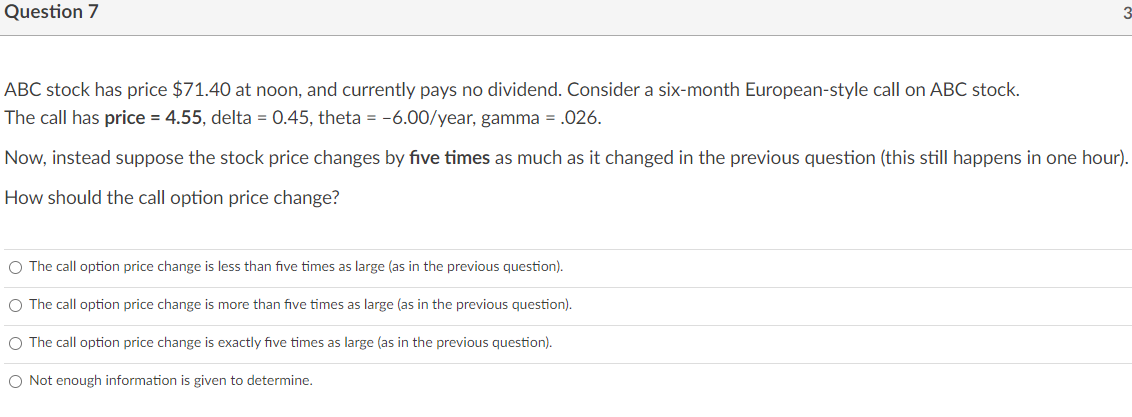 Please help question 6-14 Question 10 ABC stock