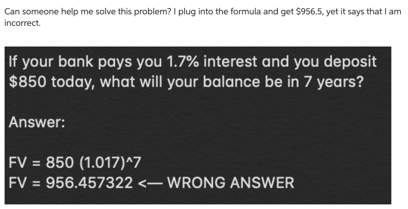 Why is my answer wrong? Can someone help me solve