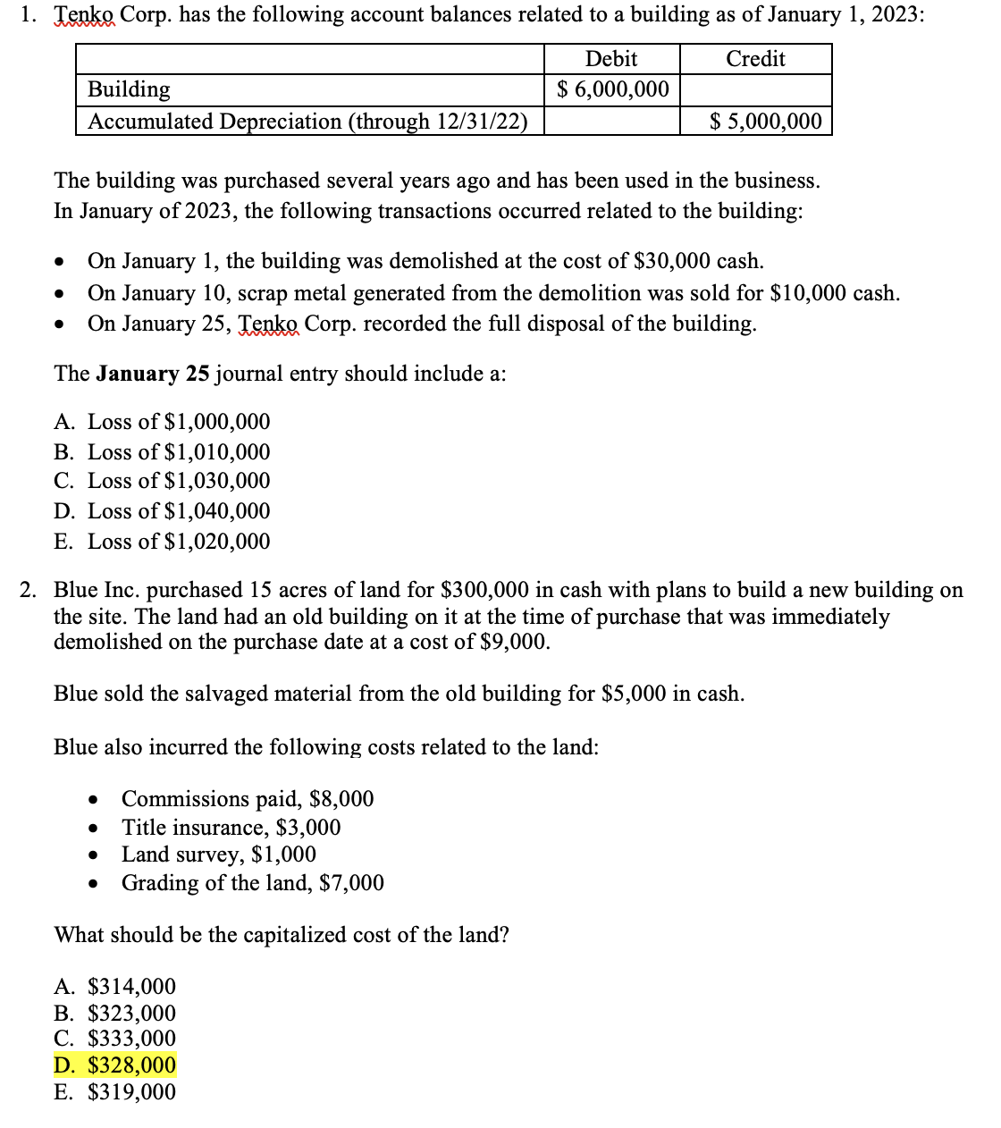 i need help in solving question 1 and 8. i also