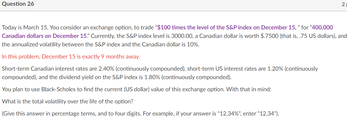 Please help question 21-26 Question 21 2 pts You