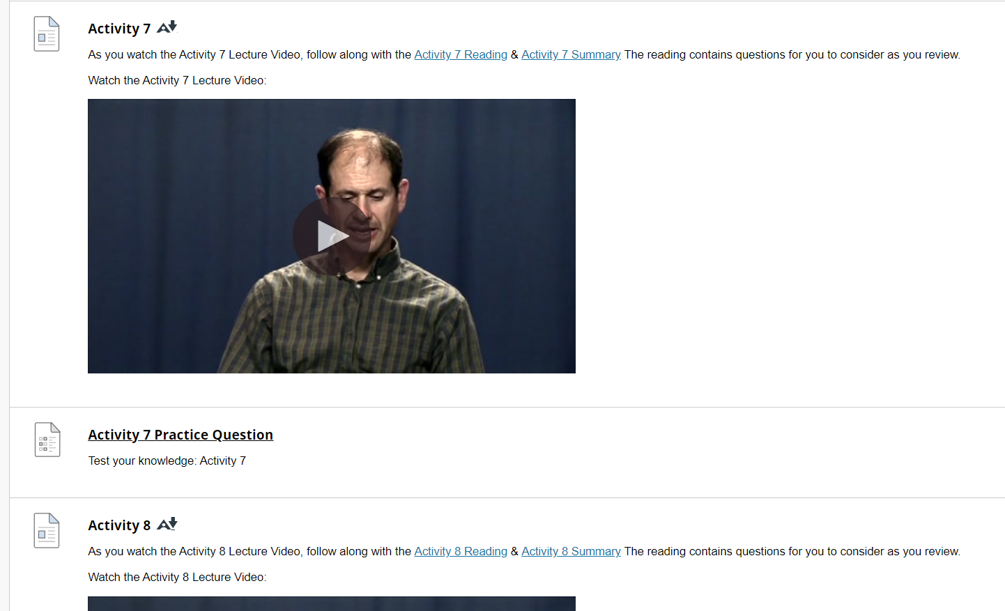 E Learning Objectives A' After completing this