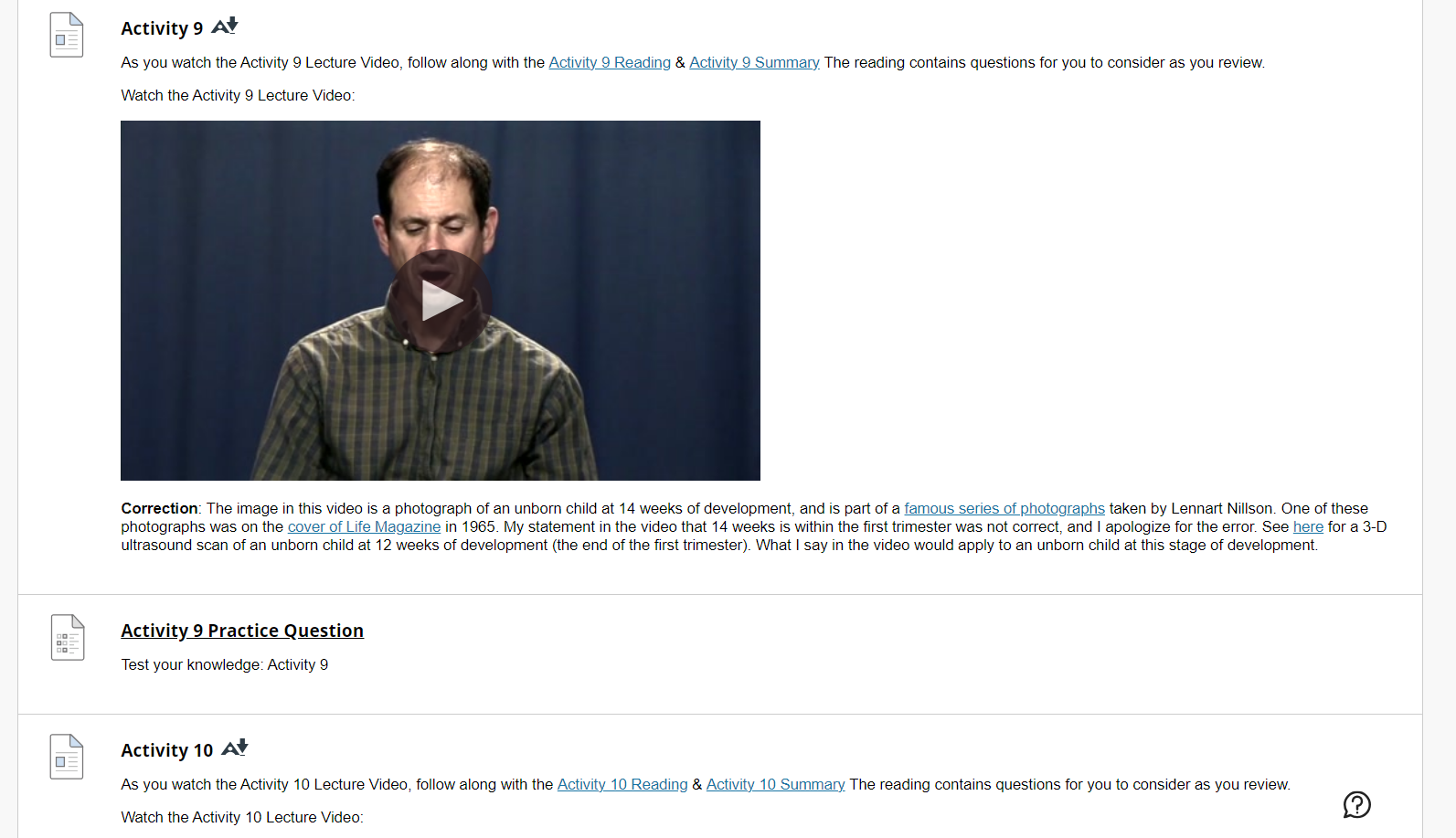 E Learning Objectives A' After completing this