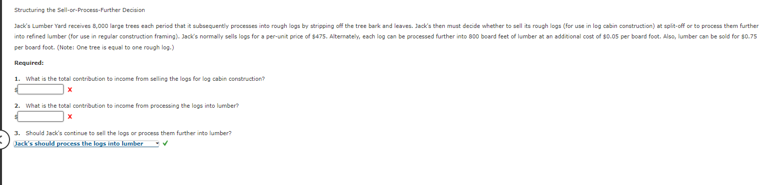 Structuring the Sell-or-Process-Further Decision