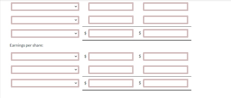 X Your answer is incorrect. Prepare, in good