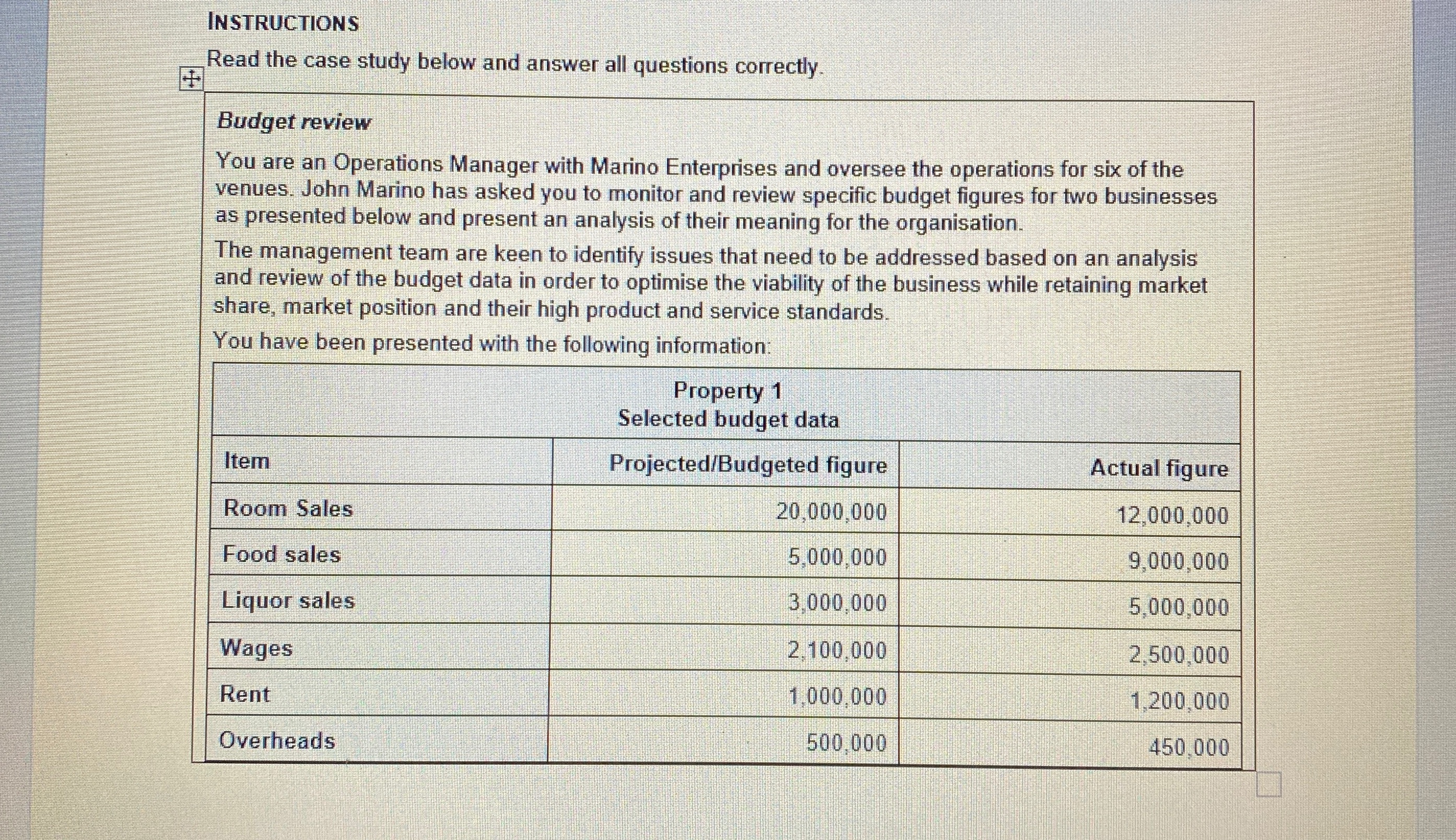 Use a spread sheet program to calculate and