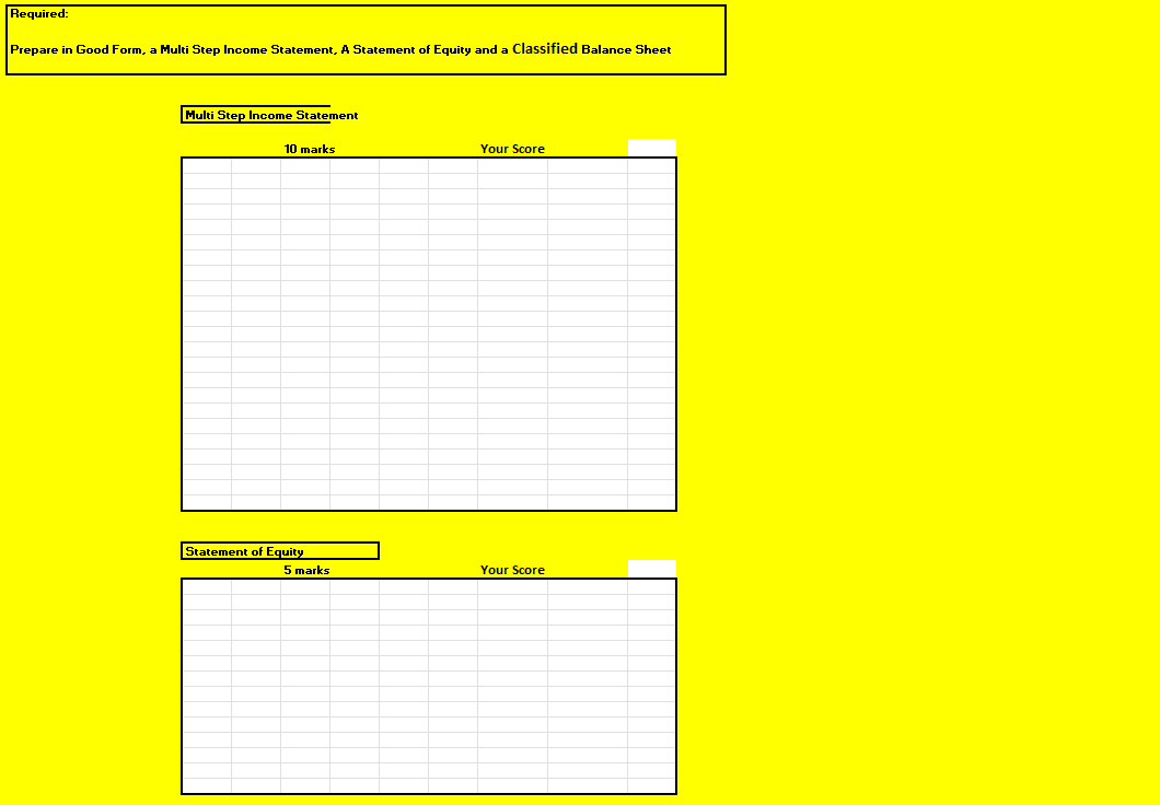 based on this chart how do i complete the others?
