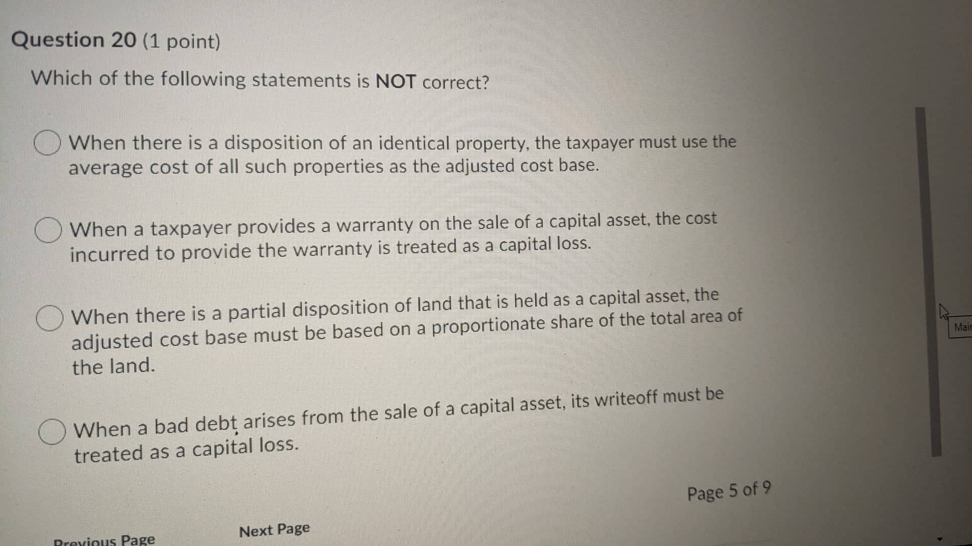 only need the answer.Thanks. Question 20 (1