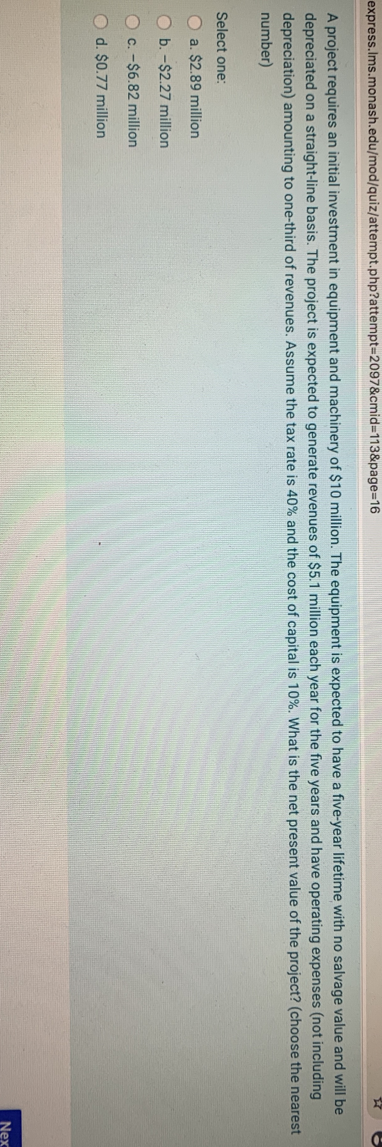 Could you please answer this multiple choice