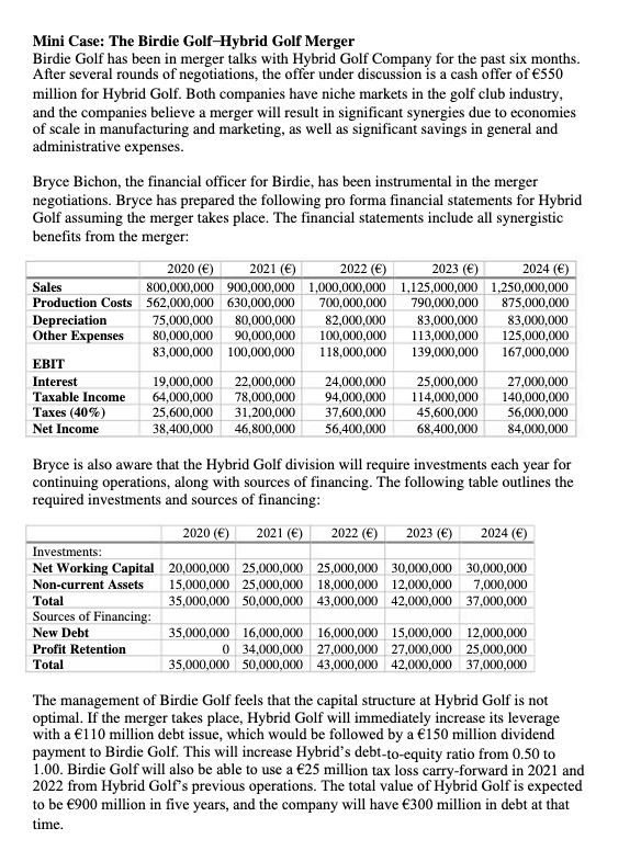 please explain the rows on the table "dividends