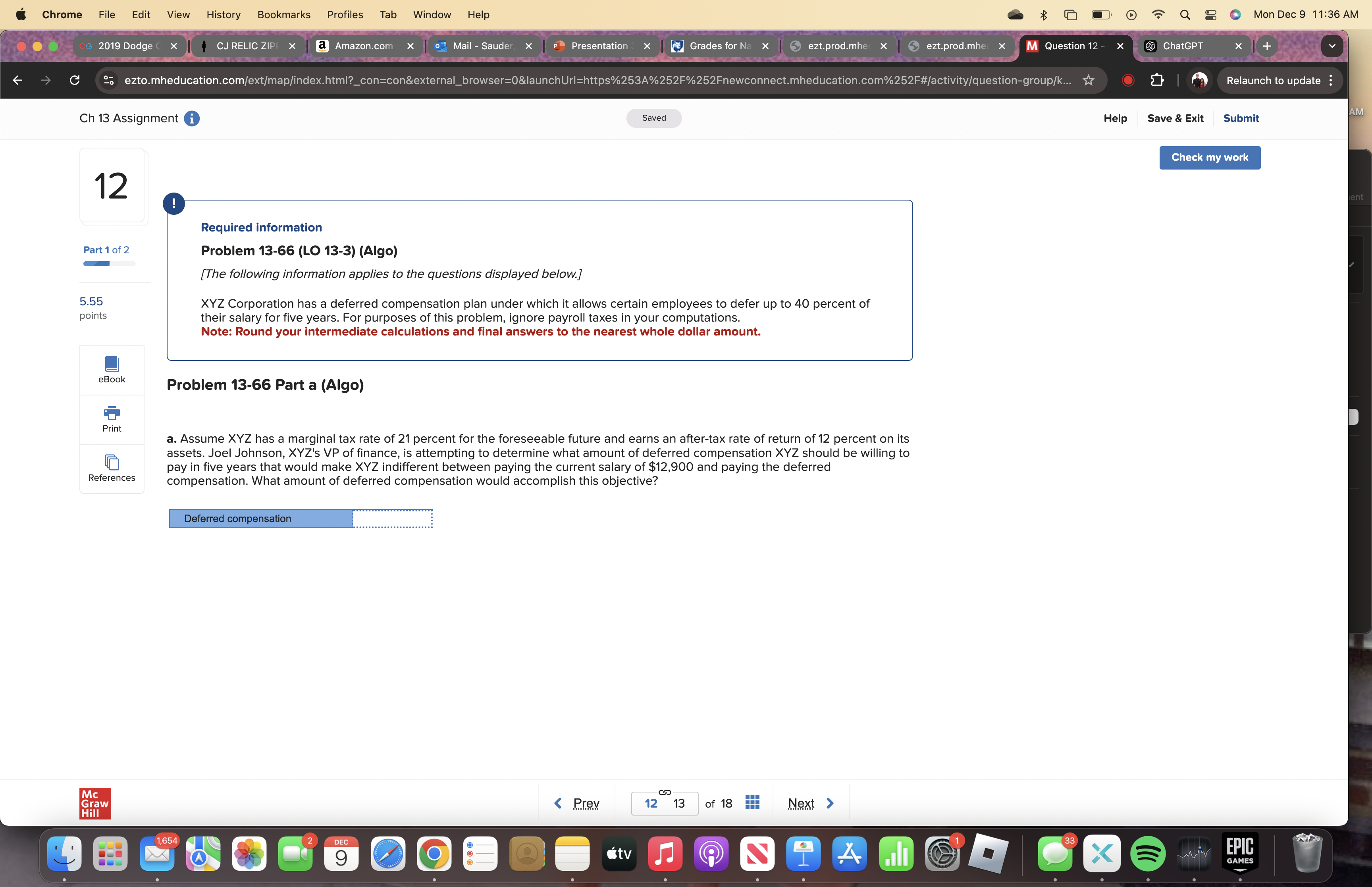 Chrome File Edit View History Bookmarks Profiles