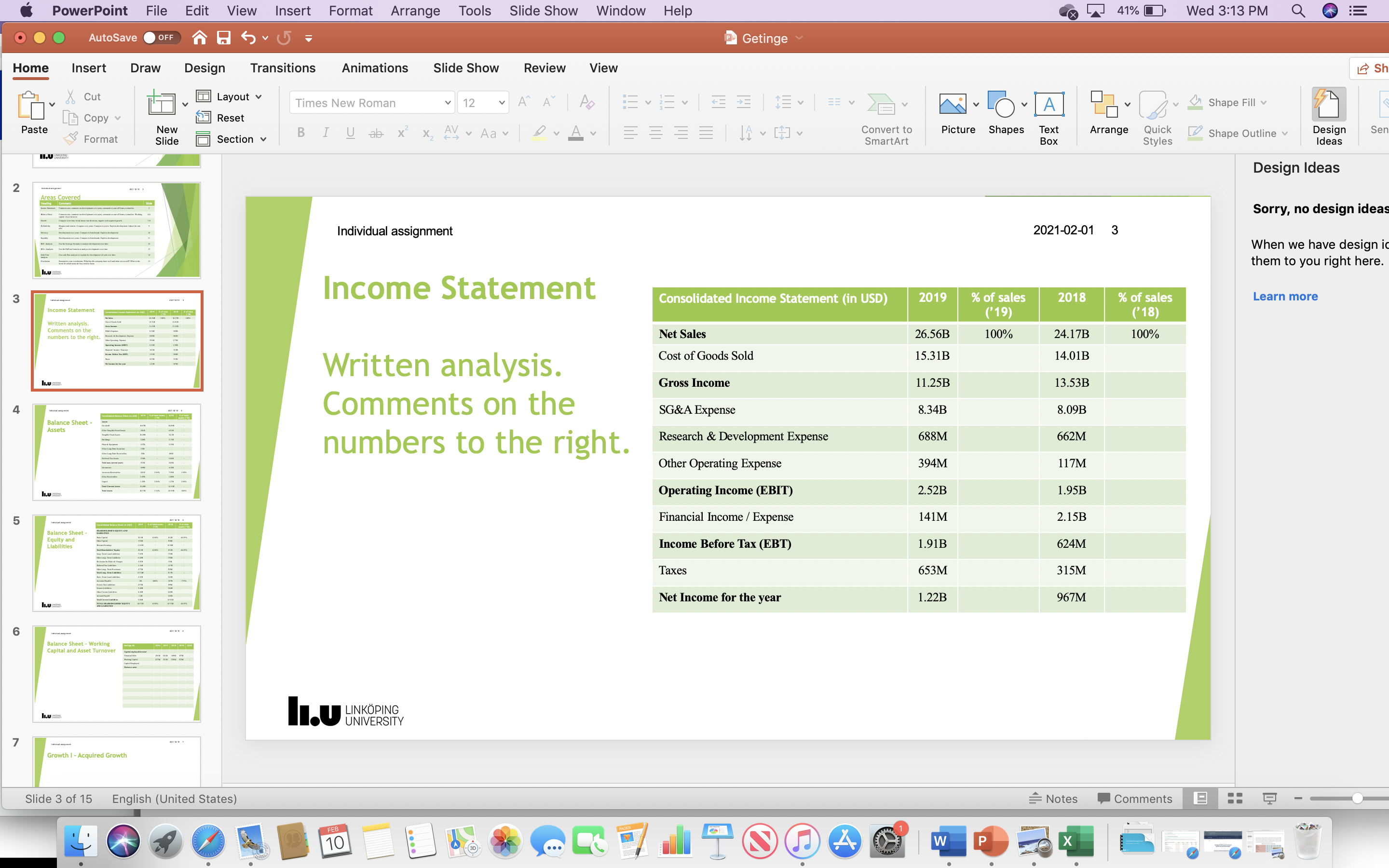 PowerPoint File Edit View Insert Format Arrange