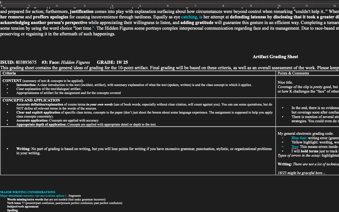 I need help with editing an artifact to get my