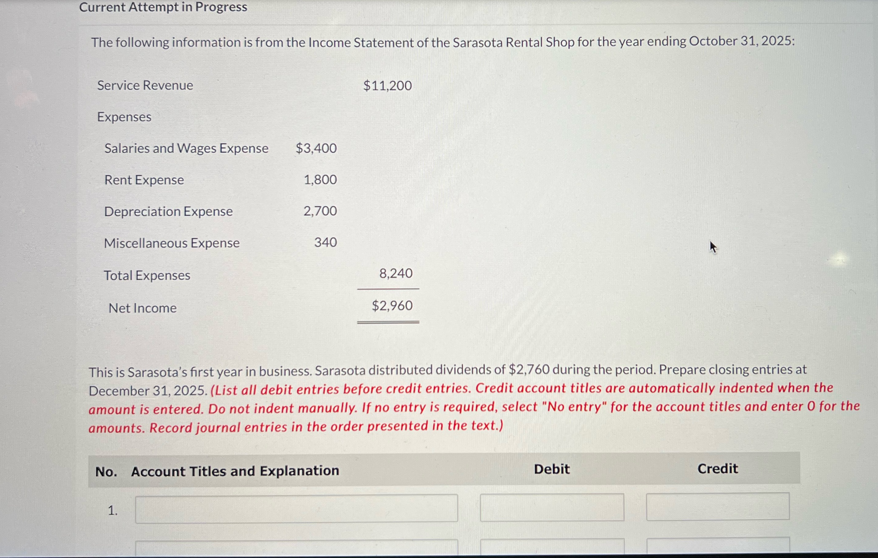 pls help Current Attempt in Progress The