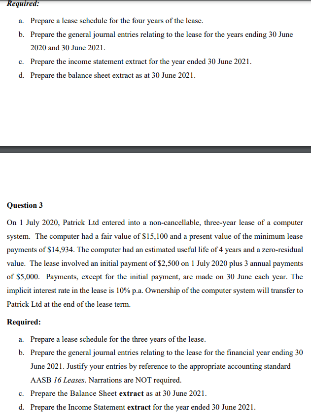 Question 1 Jordan Lid acquired a new equipment on