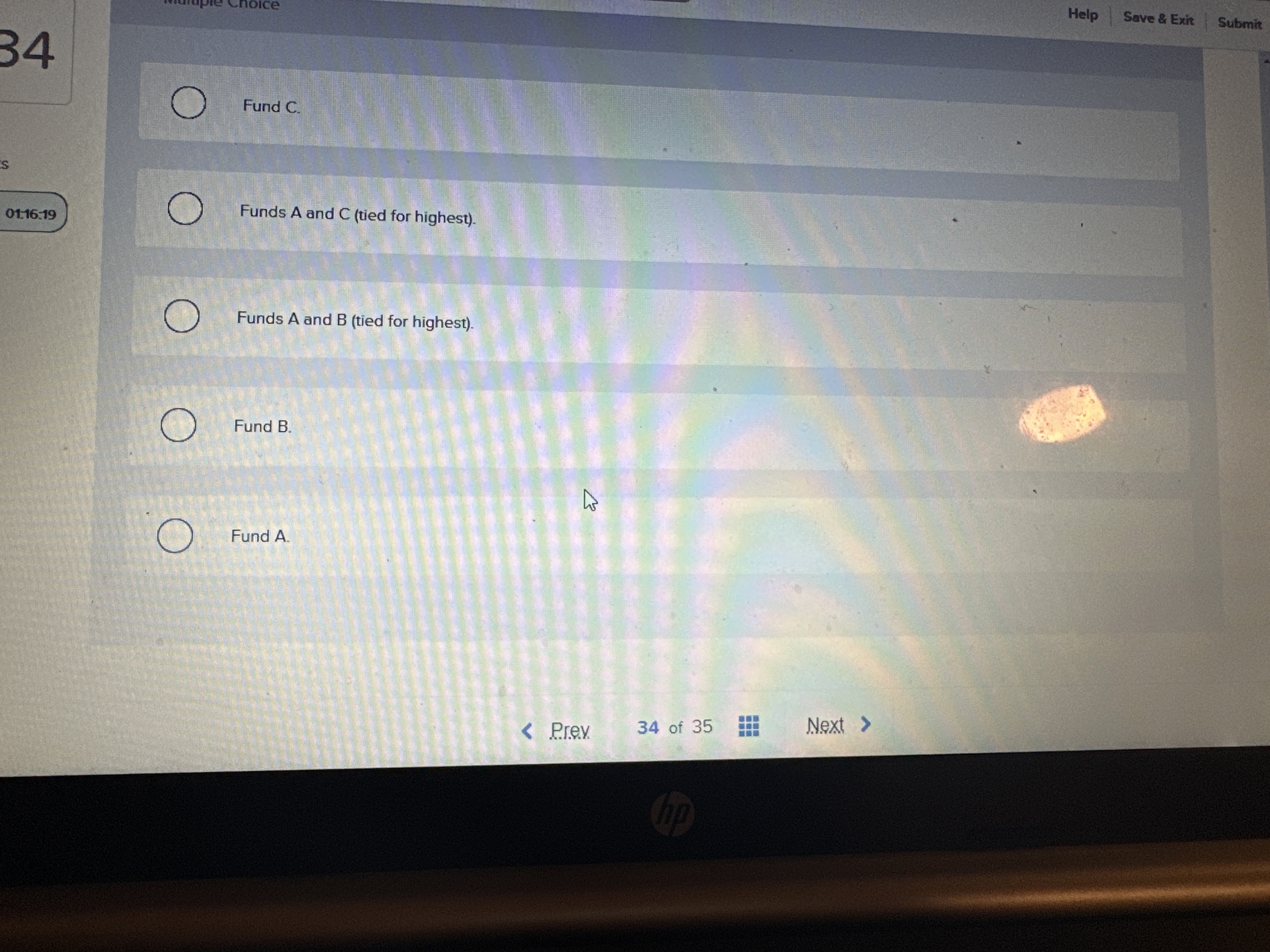 New Tab X nal Exam - Under LockDown Browser i