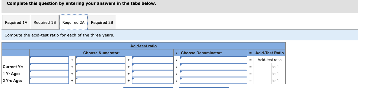 Compute the annual dollar changes and percent