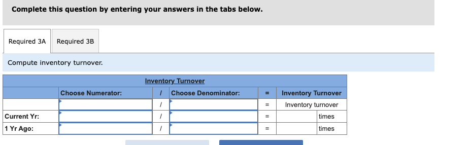 Compute the annual dollar changes and percent