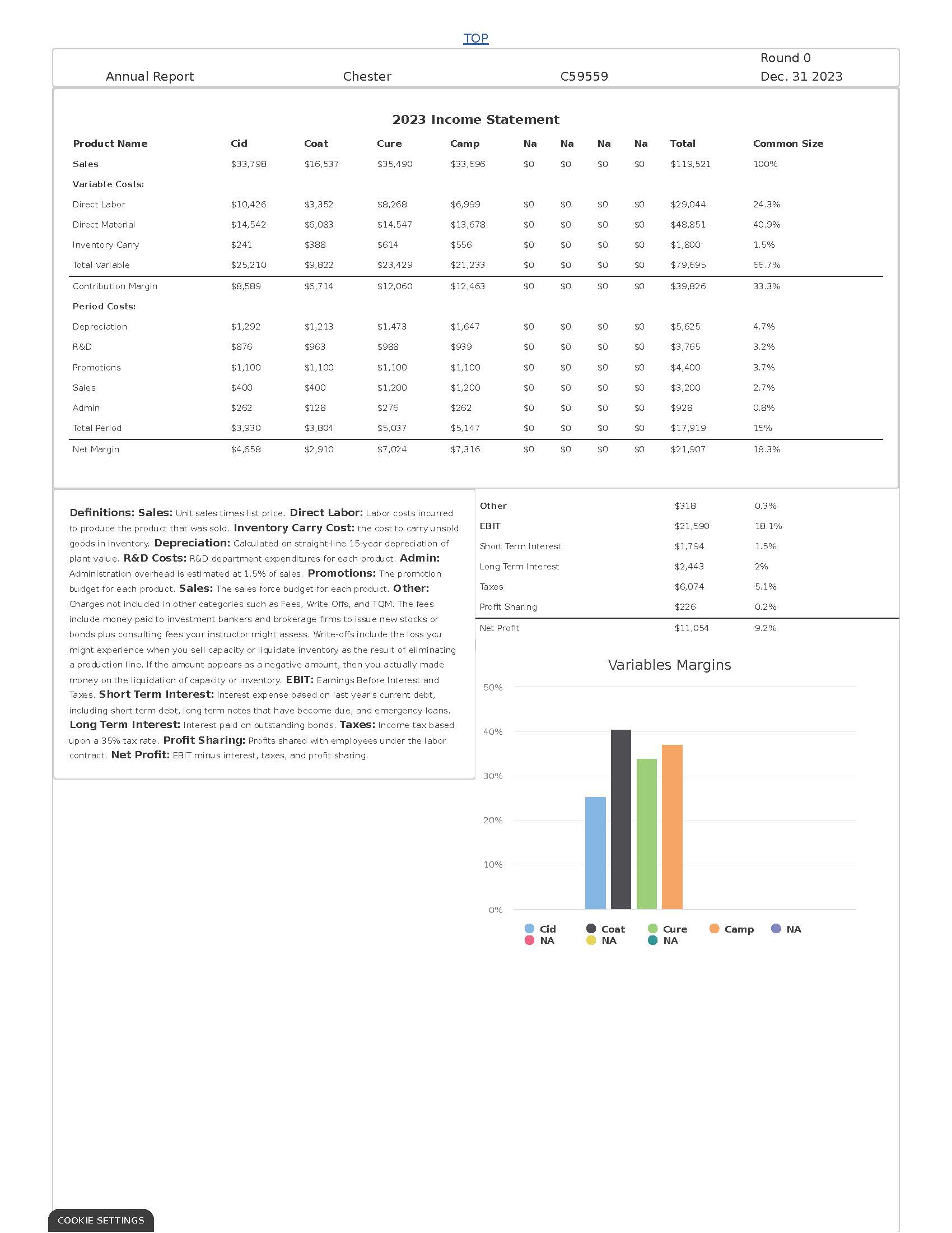 Page 1 Front Page Page 5 Thrift Segment Analysis