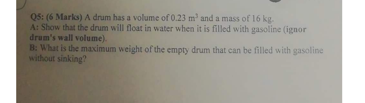 Civil engineering fluid mechanics, please answer