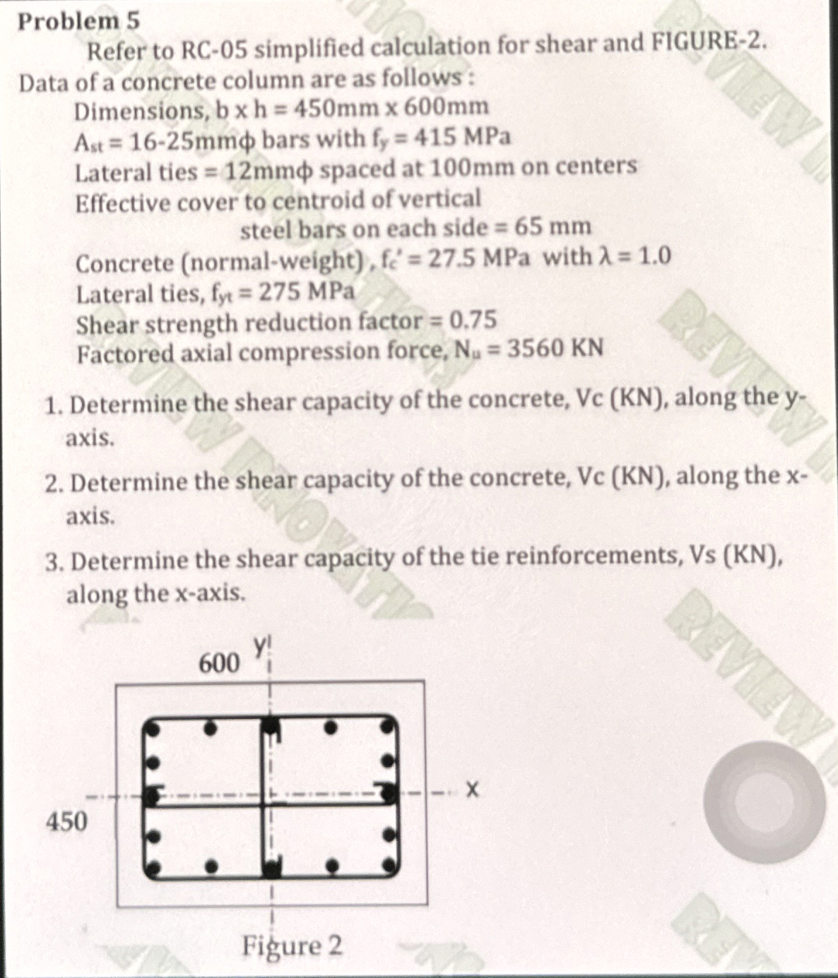 Problem 5 Refer to RC - 0 5 simplified