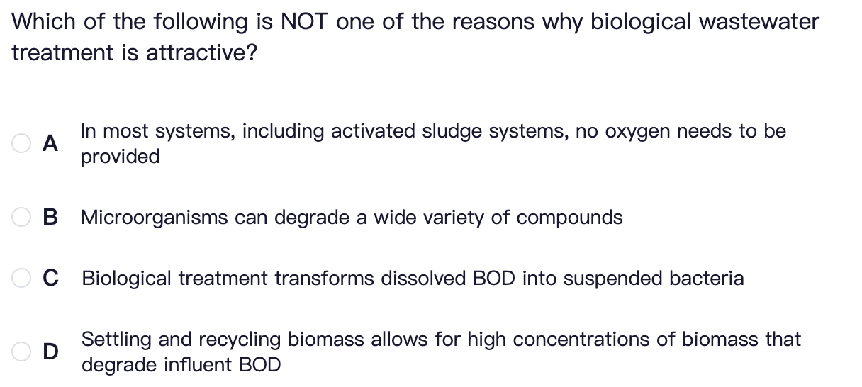 Which of the following is NOT one of the reasons