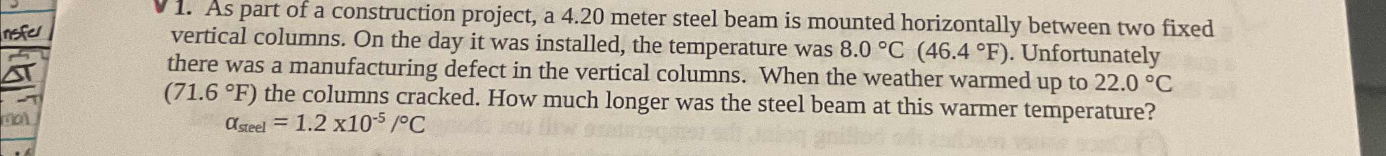 As part of a construction project, a 4 . 2 0