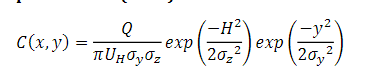 Using the dispersion equation, calculate the