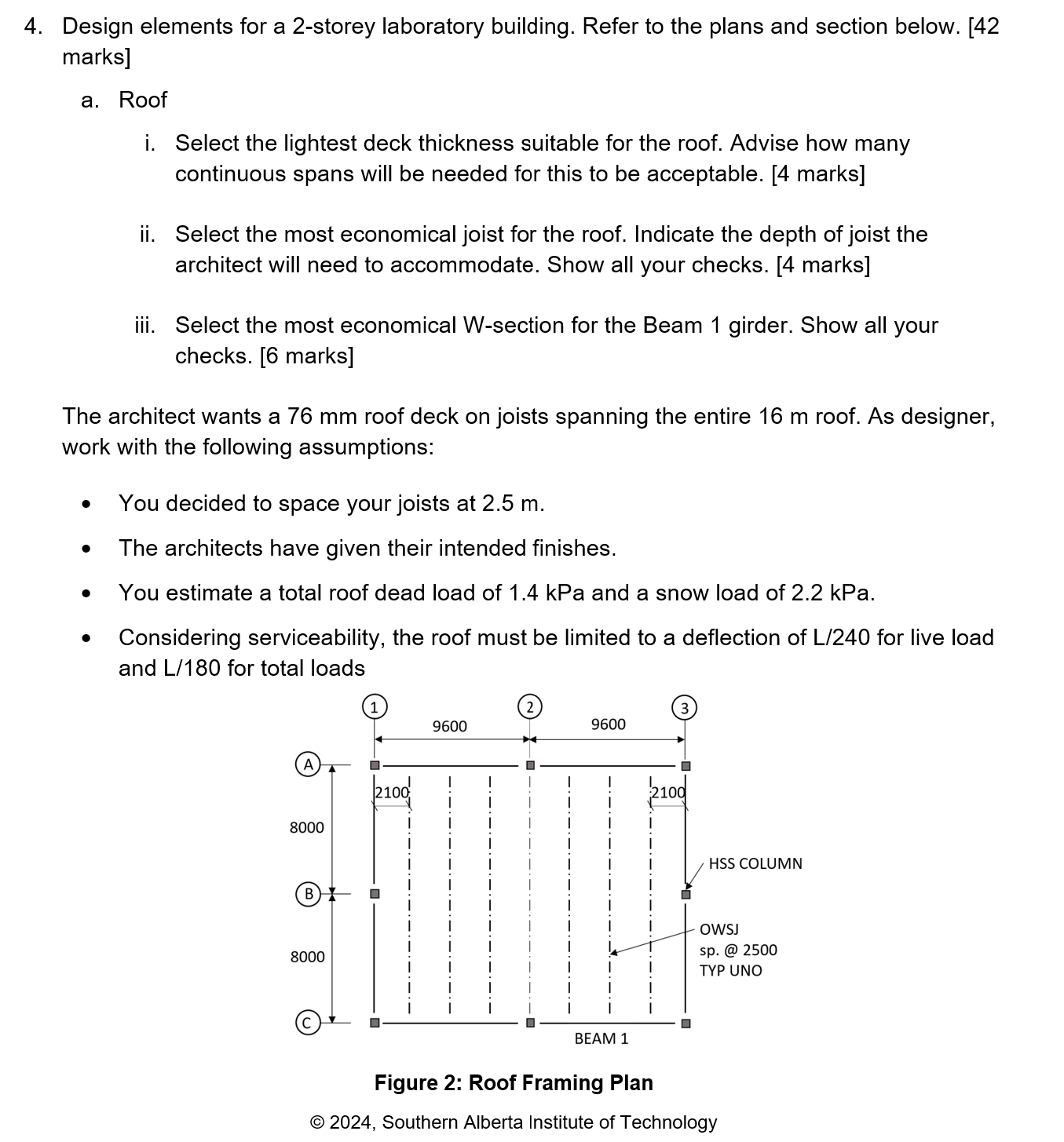 4 . Design elements for a 2 - storey laboratory