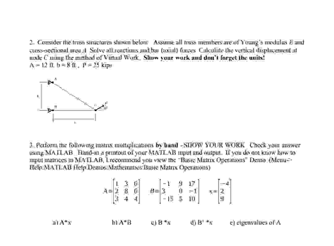 Solving reactions and axial forces for a truss