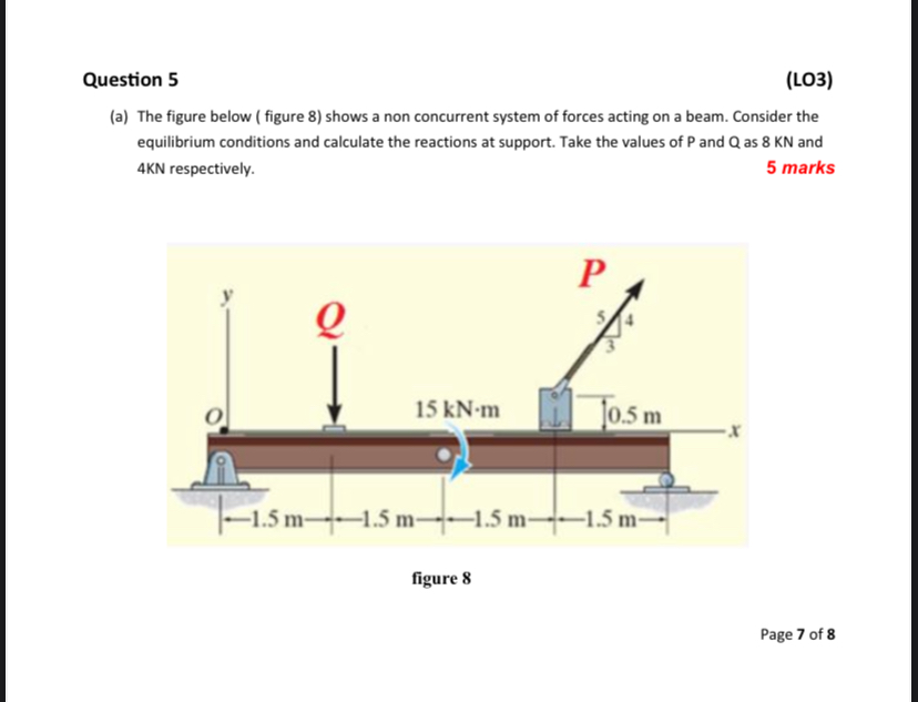 Question 5 ( LO 3 ) ( a ) The figure below (