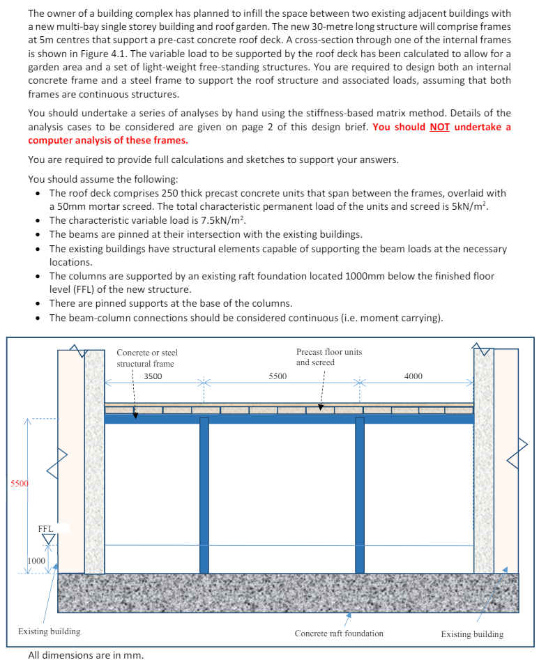The owner of a building complex has planned to