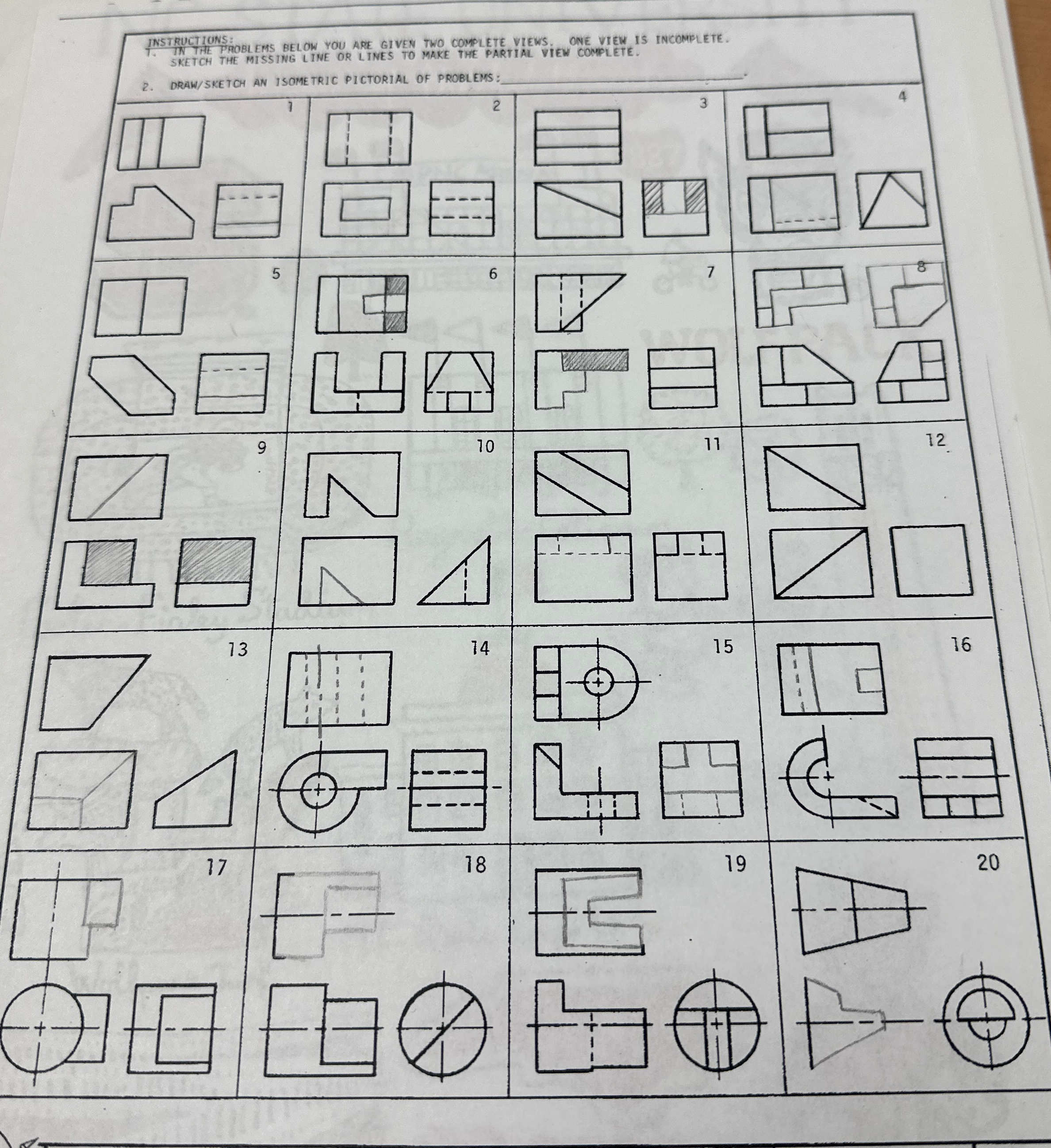 please do as many of the small 3 D graphics as