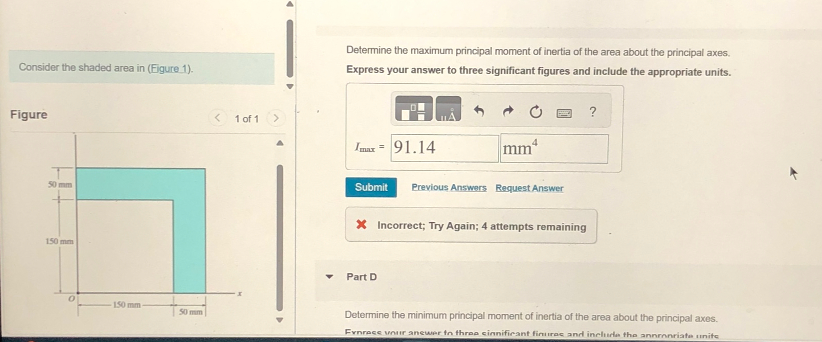 Consider the shaded area in ( Figure 1 ) . Figure