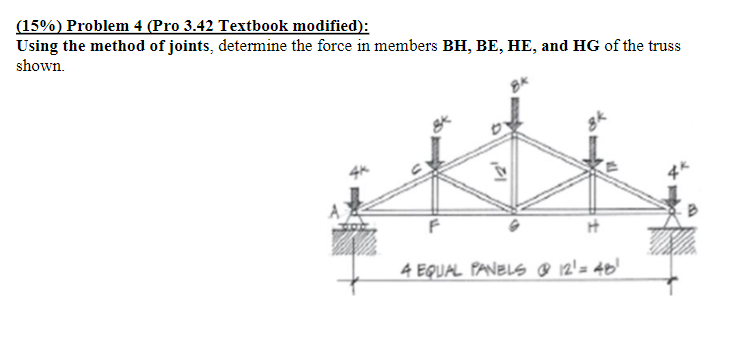 Question 9 : Draw FBD and determine all support