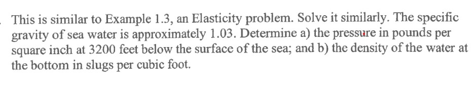 This is similar to Example 1 . 3 , an Elasticity