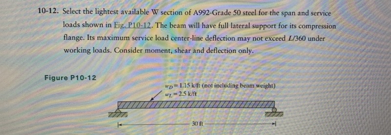 1 0 - 1 2 . Select the lightest available W