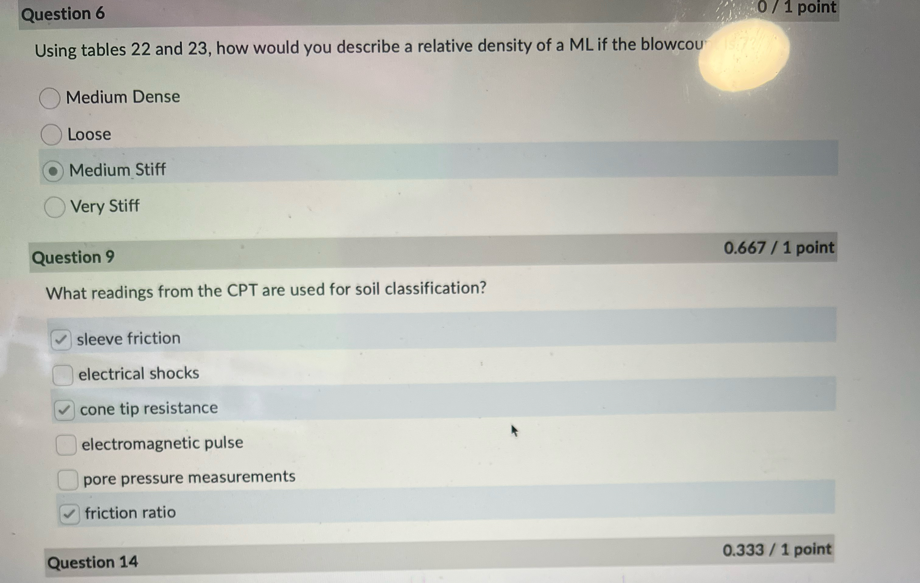 Question 6 Using tables 2 2 and 2 3 , how would