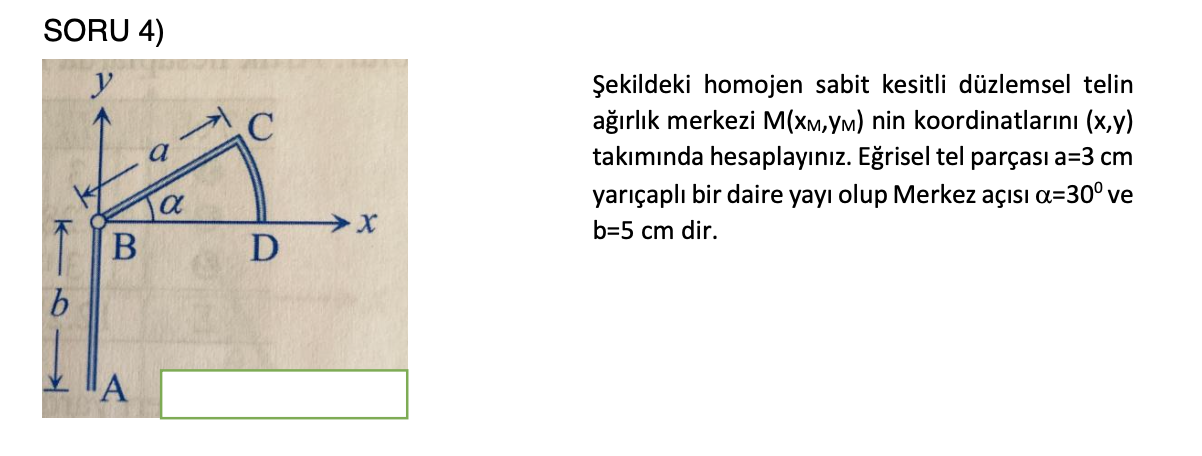 ekildeki homojen sabit kesitli d zlemsel telin a