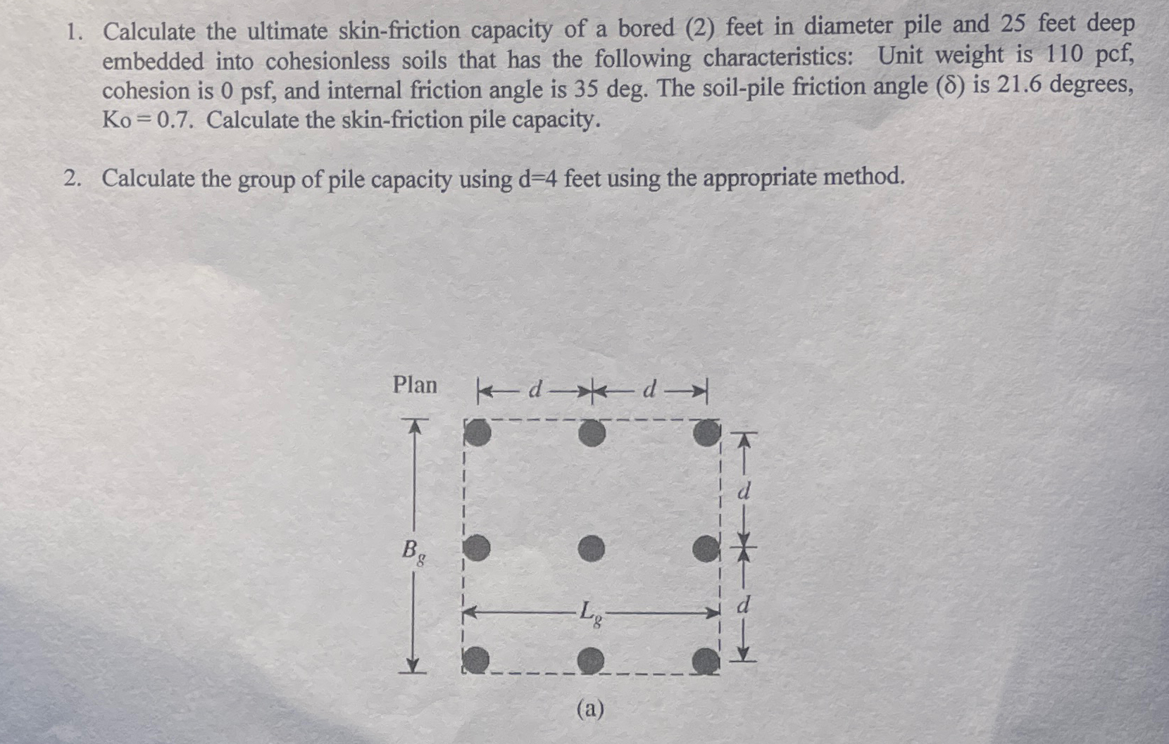 Please show all work and equations. Thanks