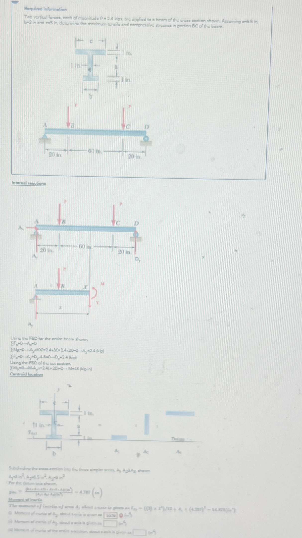 Requird information Internal revetions Using the