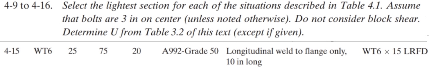 4 - 9 to 4 - 1 6 . Select the lightest section