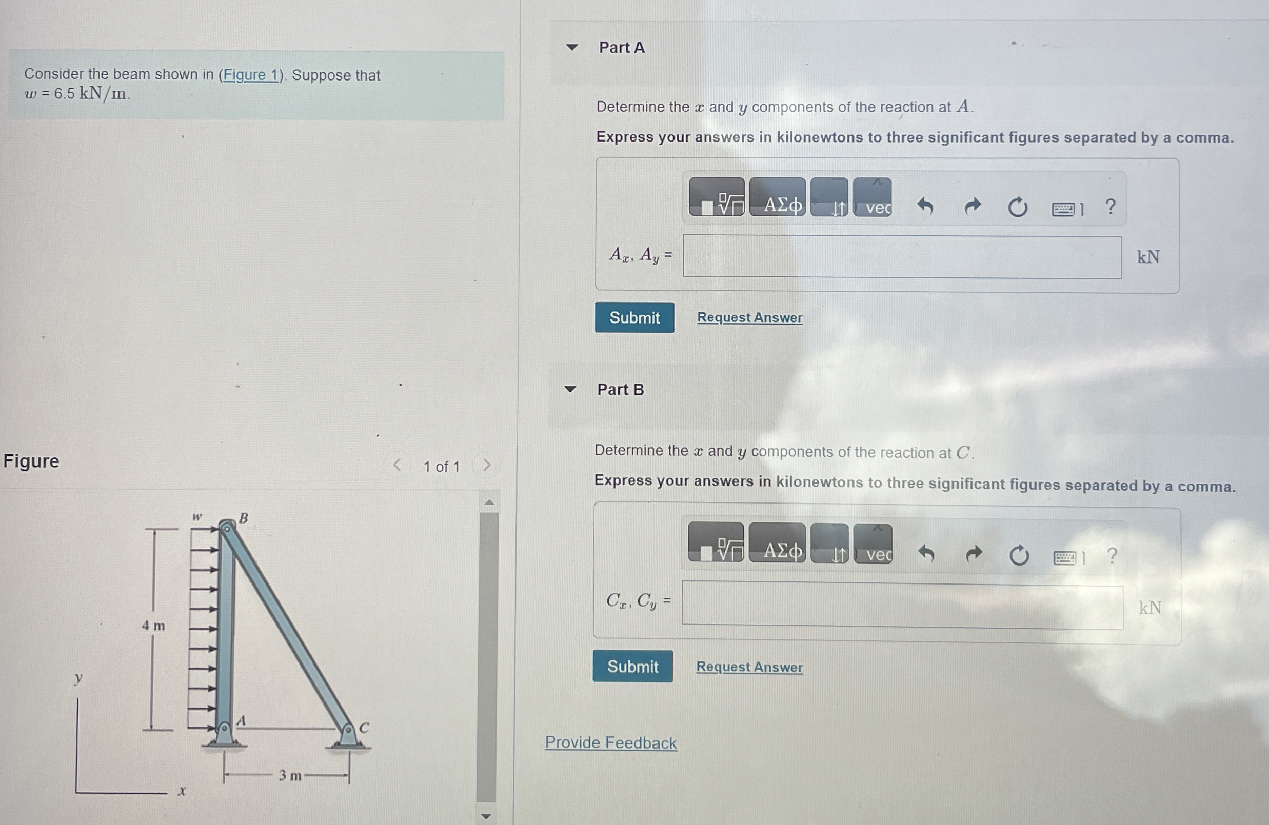 Consider the beam shown in ( Figure 1 ) . Suppose
