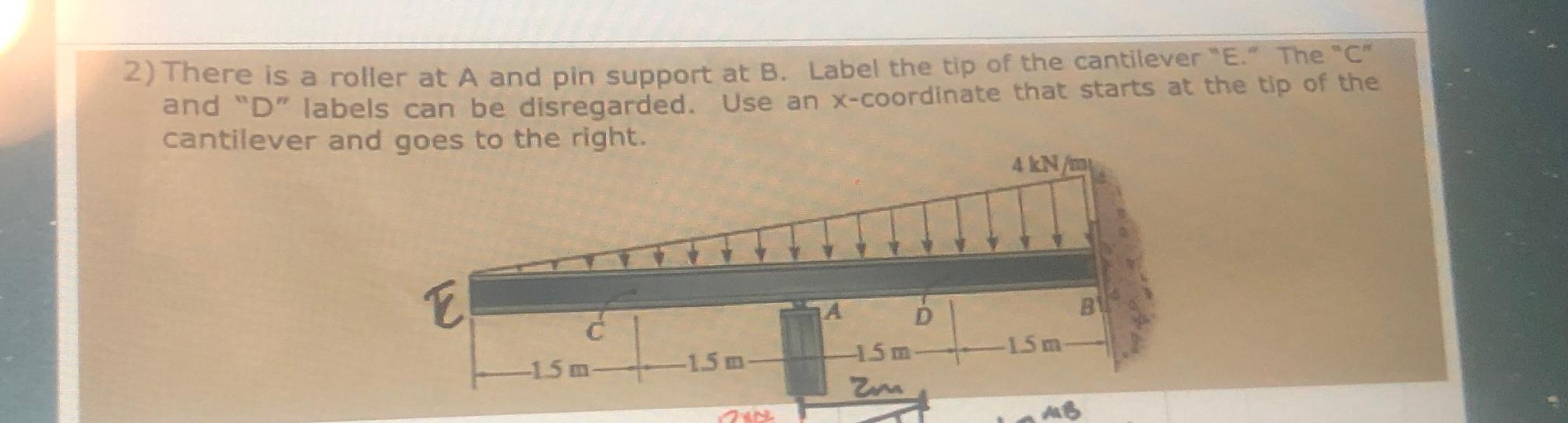 can anyone help me doing the reactions shear and