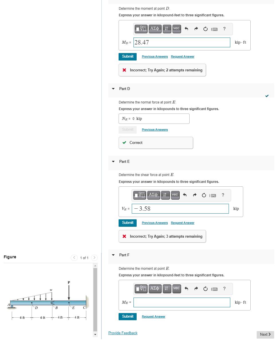 Consider the beam shown in ( Figure 1 ) . Take P