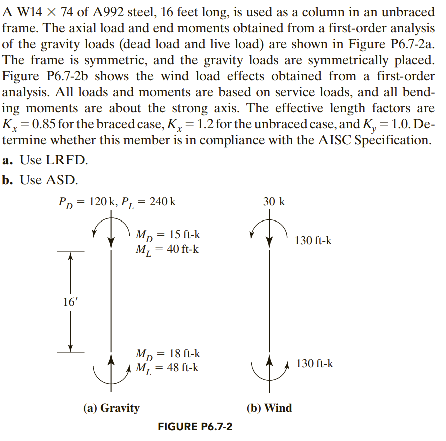 A W 1 4 7 4 of A 9 9 2 steel, 1 6 feet long, is