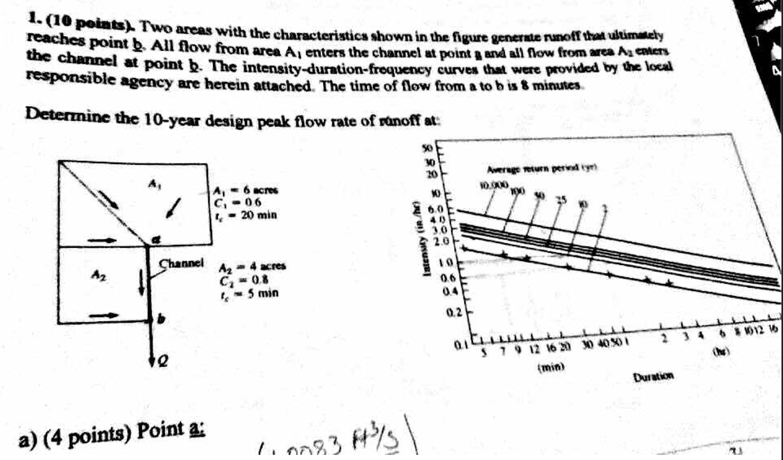( 1 0 poiats ) . Two areas with the