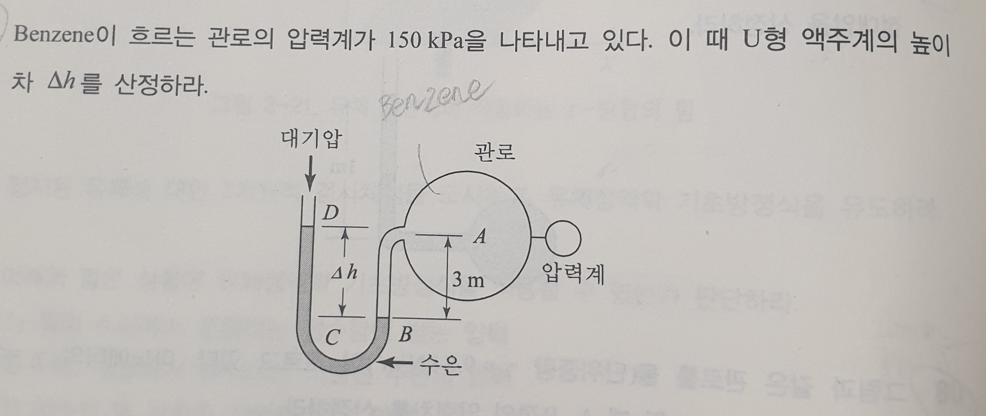 Benzene 1 5 0 kPa . U h .