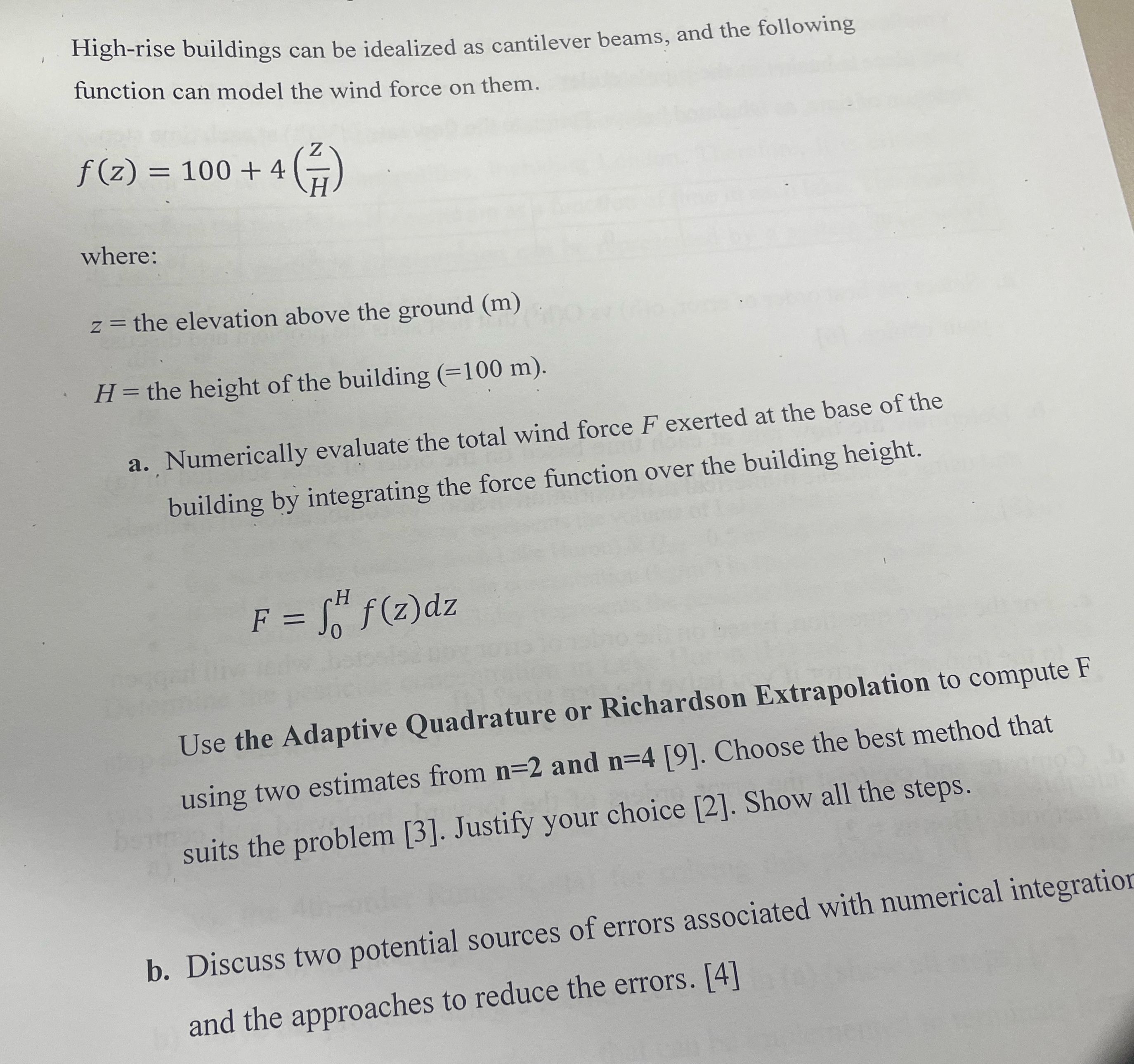 High - rise buildings can be idealized as