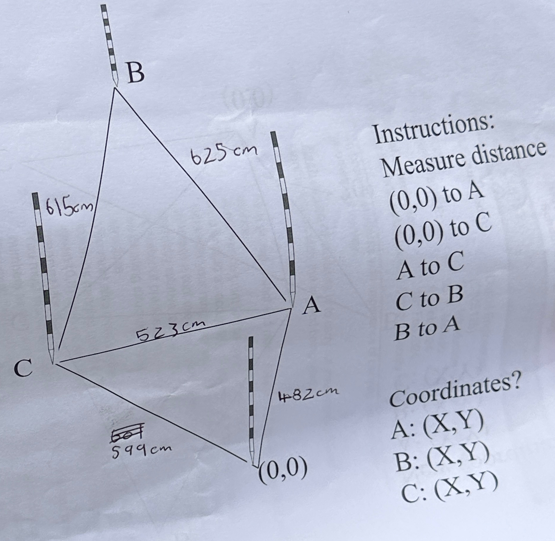 How to get the coordinates of each site?