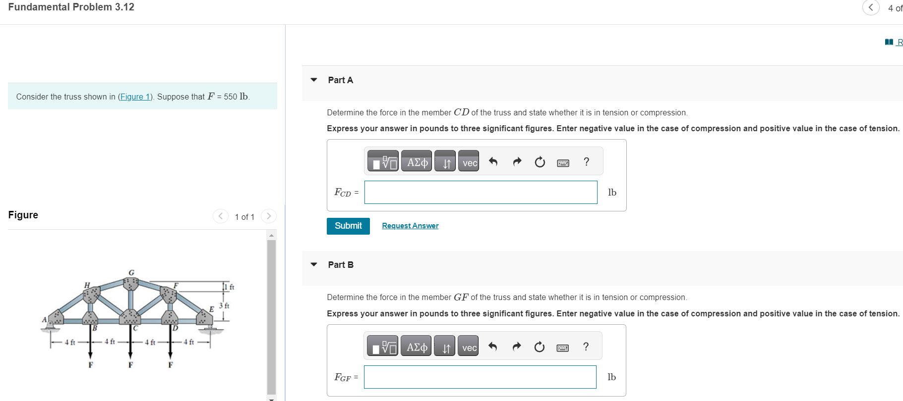Show me the steps to solve Consider the truss